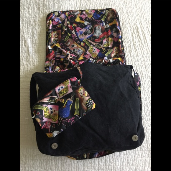 VTG Nichole Miller messenger “Barbie” bag - Picture 3 of 7